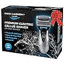 Electric Callus Remover: Rechargeable Electronic Foot File CR900 by Own Harmony(Tested Most Powerful) Best Pedicure Tools w 3 Rollers Professional Beauty & Personal Care Own Harmony