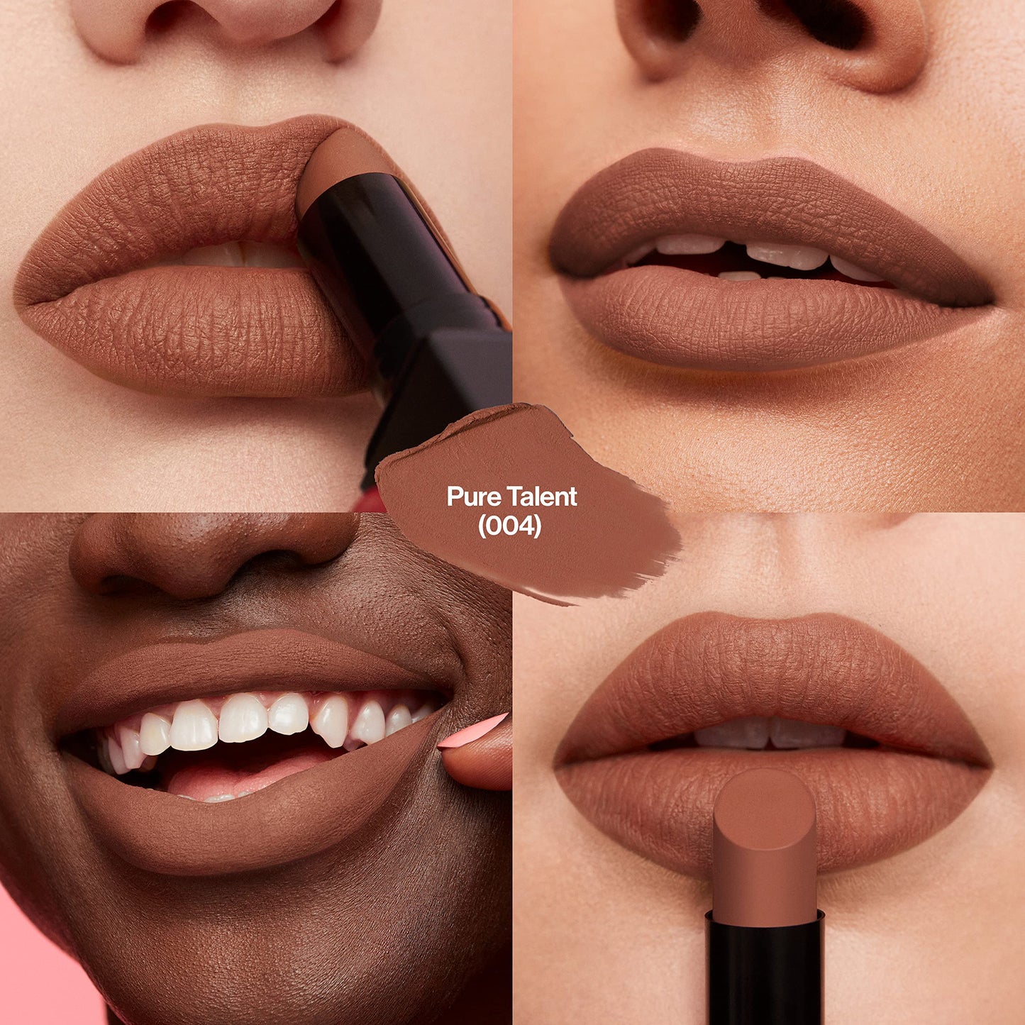 Revlon Lipstick, ColorStay Suede Ink, Built-in Primer, Infused with Vitamin E, Waterproof, Smudge-proof, Matte Color, 004 Pure Talent, 0.09 oz Beauty & Personal Care REVLON