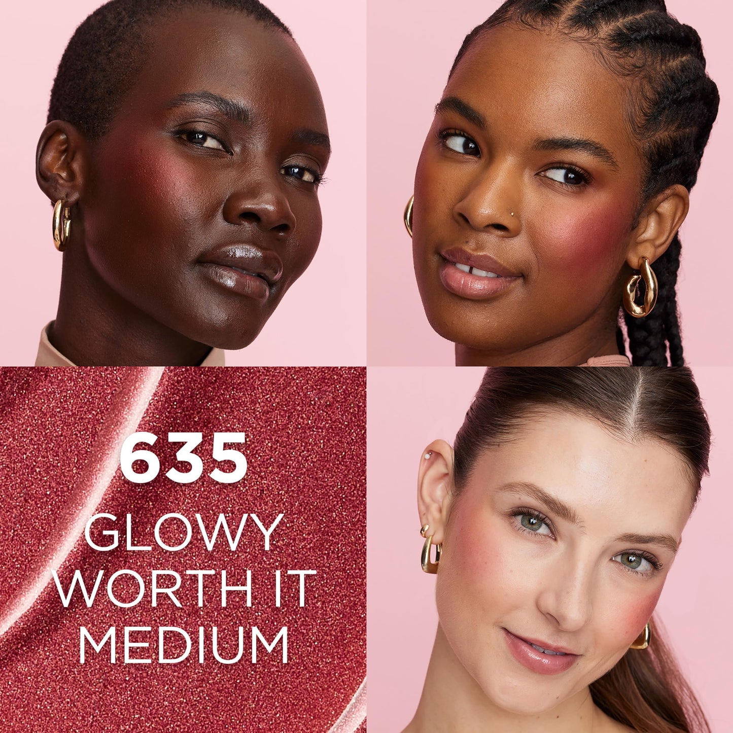 L'Oreal Paris True Match Lumi Le Liquid Blush, Intense Lightweight Blush Formula With Liquid Pigments, Glowy Worth It Medium, 0.33 Fl Oz Beauty & Personal Care L'Oreal Paris