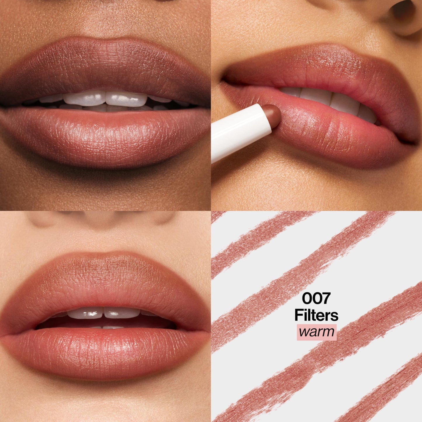 REVLON PhotoReady Blur Liner, Soft Matte Lip Makeup to Overline for Instant Natural, Fuller-Looking Lips, 007 Filters, 0.05 oz Beauty & Personal Care REVLON