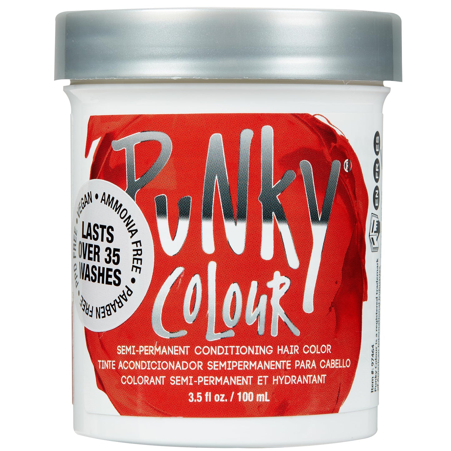 Punky Fire Semi Permanent Hair Color - Vegan & Cruelty-Free Conditioning Hair Dye, Lasts Up to 25 Washes, 3.5 fl oz Beauty & Personal Care Punky