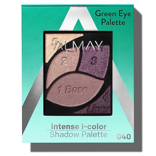 Almay Eyeshadow Palette, Longlasting Eye Makeup, Primer Enriched with Antioxidant Vitamin E, Hypoallergenic, 040 Green Eyes, 0.1 Oz Beauty & Personal Care Almay