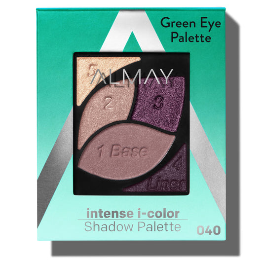 Almay Eyeshadow Palette, Longlasting Eye Makeup, Primer Enriched with Antioxidant Vitamin E, Hypoallergenic, 040 Green Eyes, 0.1 Oz Beauty & Personal Care Almay