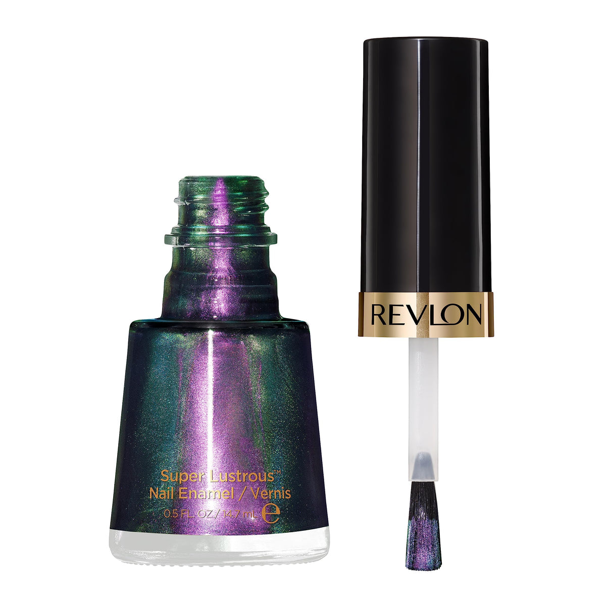 Revlon Super Lustrous Nail Polish, Chip-Resistant & Longwear Formula, High Shine Finish, 120 Amethyst Smoke, 0.5 fl oz Beauty & Personal Care REVLON