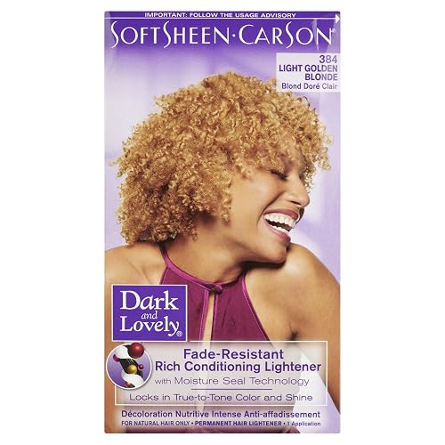 SoftSheen-Carson Dark and Lovely Permanent Hair Color Number 384, Light Golden Blonde by SoftSheen-Carson Beauty & Personal Care SoftSheen