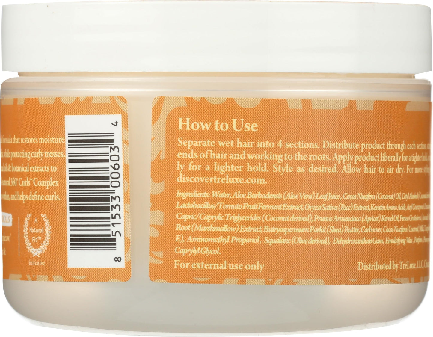 TRELUXE Curl Supreme Styling Creme, 8 OZ Beauty & Personal Care Treluxe