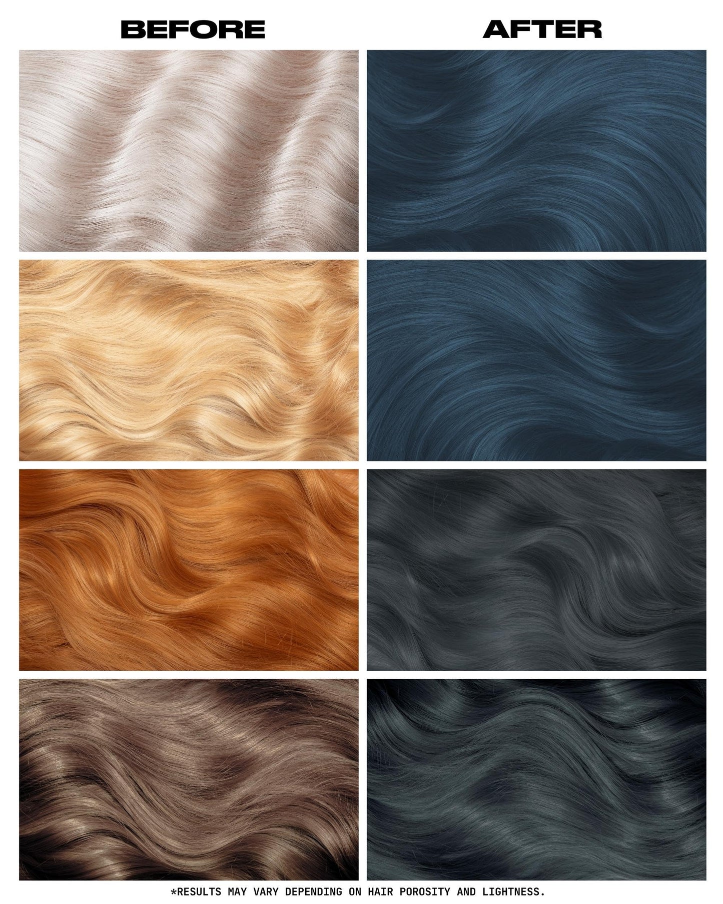 Lunar Tides Semi-Permanent Hair Color (43 colors) (Smokey Teal, 8 fl. oz.) Beauty & Personal Care Lunar Tides