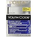 Dark Spot Corrector Face Moisturizer with SPF 30 for Even Skin Tone by L’Oreal Paris, Youth Code Anti-Aging Day Cream, Non-greasy, 1.7 oz. Beauty & Personal Care L'Oreal Paris