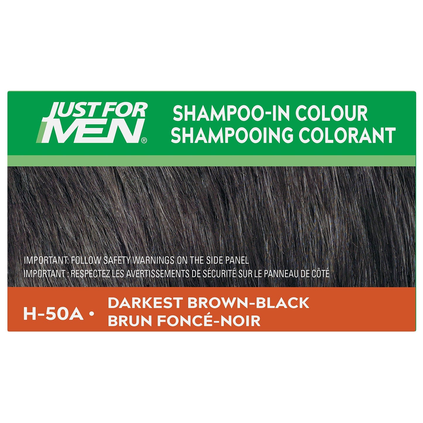 Just For Men Shampoo-In #H-50 Haircolor Darkest Brown/Black (3 Pack) Beauty & Personal Care Just for Men
