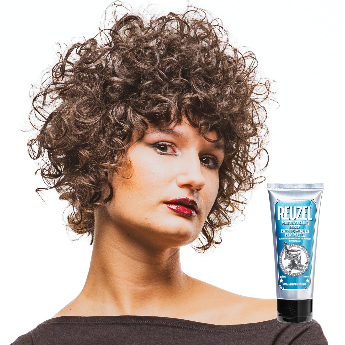 REUZEL Matte Styling Paste, Weightless, Pliable Medium All Day Hold, Adds Fullness and Texture, Matte Finish, Subtle Sugary Rum Scent, For All Hair Beauty & Personal Care REUZEL