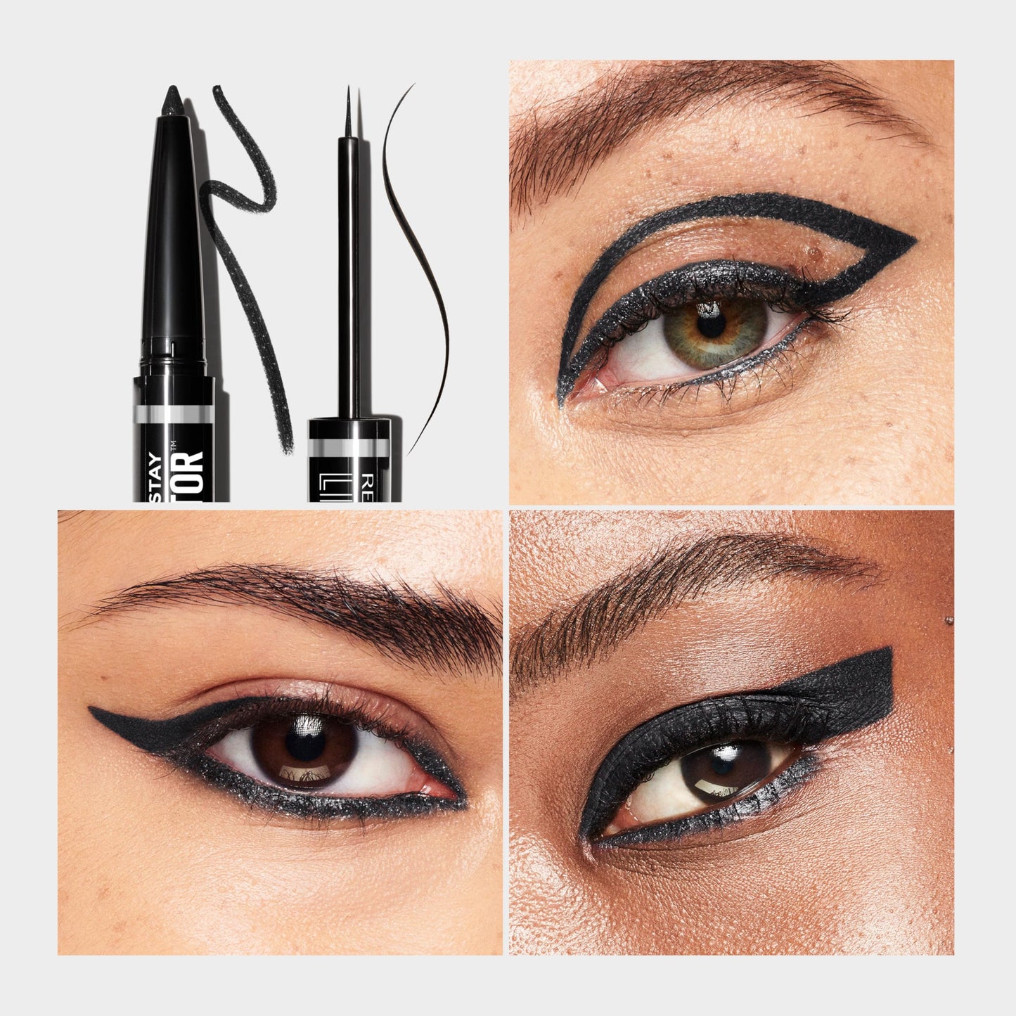 REVLON Liquid Eyeliner & Smoky Kohl Pencil, ColorStay Line Creator Eye Makeup, Waterproof & Transferproof, Blackout, 0.004 oz Beauty & Personal Care REVLON