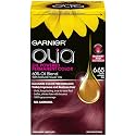 Garnier Olia Oil Powered Permanent Hair Color, 6.65 Light Garnet Red Beauty & Personal Care Garnier