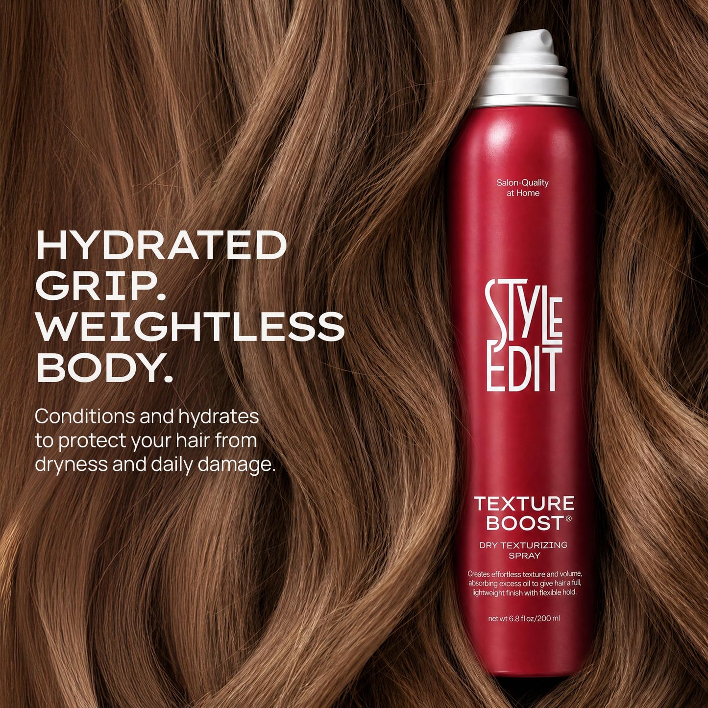 STYLE EDIT TEXTURE BOOST™ Dry Texturizing Spray | Volumizing Hair Spray for Fine & Flat Hair | Lightweight Root Lift, Oil Absorption & Flexible Hold Beauty & Personal Care STYLE EDIT