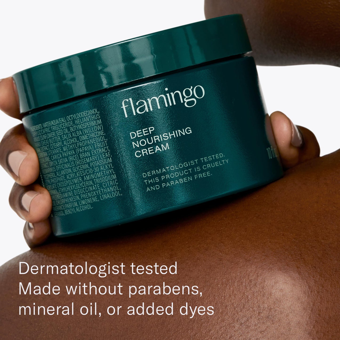 Flamingo Deep Nourishing Cream for Women - 24 Hour Moisturizing Body Cream for Dry Skin - 10 fl oz Beauty & Personal Care Flamingo