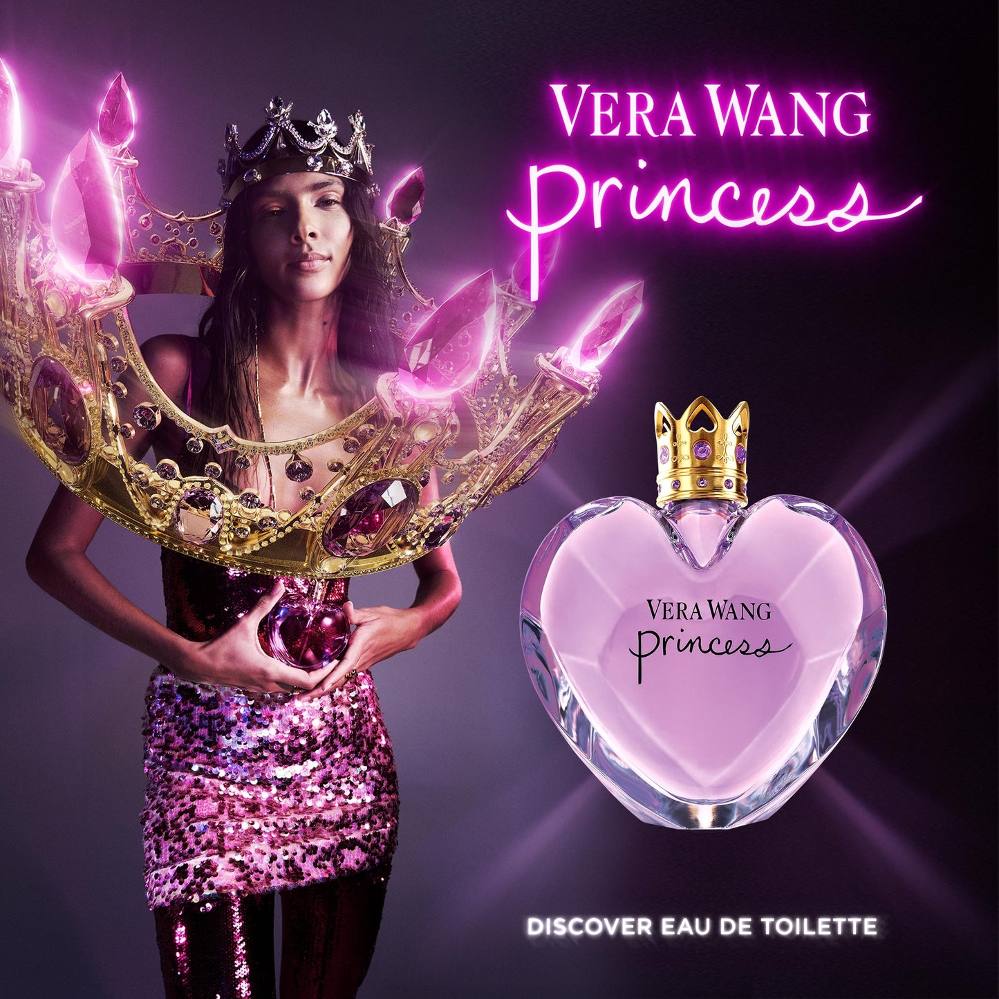 Vera Wang Princess Eau de Toilette 1 fl oz (Pack of 1), Notes of Apple, Quava, and Vanilla, Women's Fragrance, Long Lasting, Everyday Fragrance Beauty & Personal Care Vera Wang