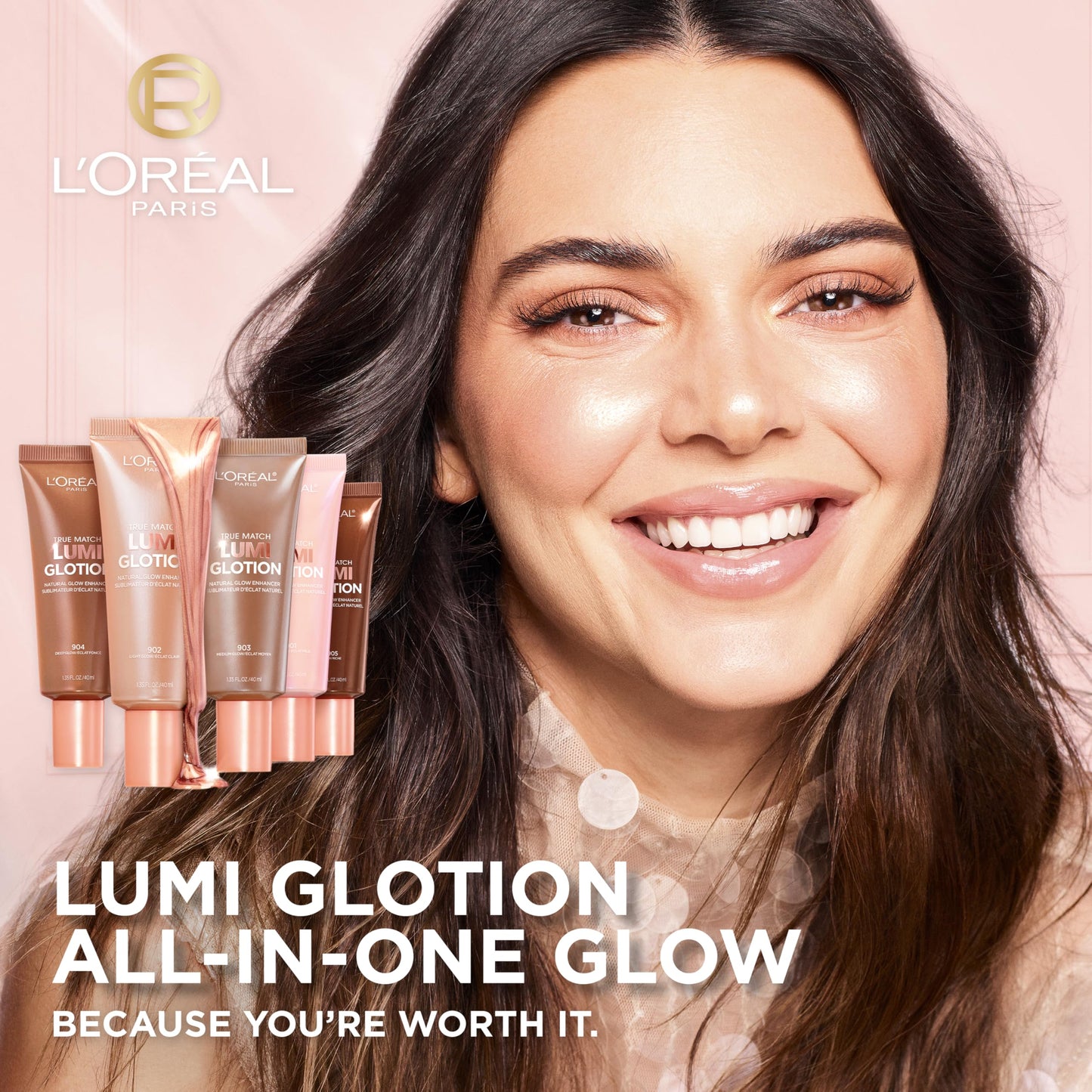 L'Oreal Paris Makeup True Match Lumi Glotion, Natural Glow Enhancer, Illuminator Highlighter, Bronzing Drops For a Sun-Kissed Glow, 904 Deep Beauty & Personal Care L'Oreal Paris