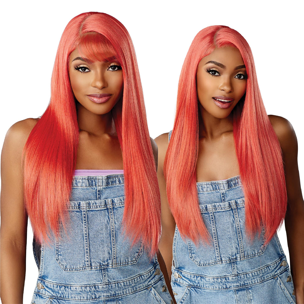 Sensationnel Butta Lace 90s Bangs Wig-Unit 901, 2 DARKBROWN