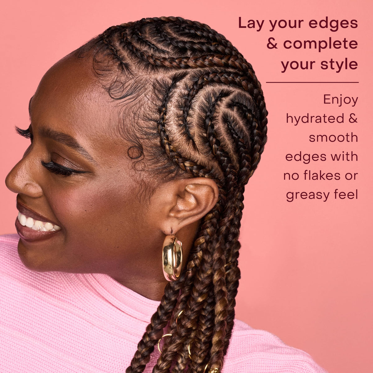 Shea Moisture Define & Shine Edge Gel + Flaxseed Coconut & Hibiscus Holds and Controls Edges All Day Infused With Glycerin, Coconut Oil and an Beauty & Personal Care SheaMoisture