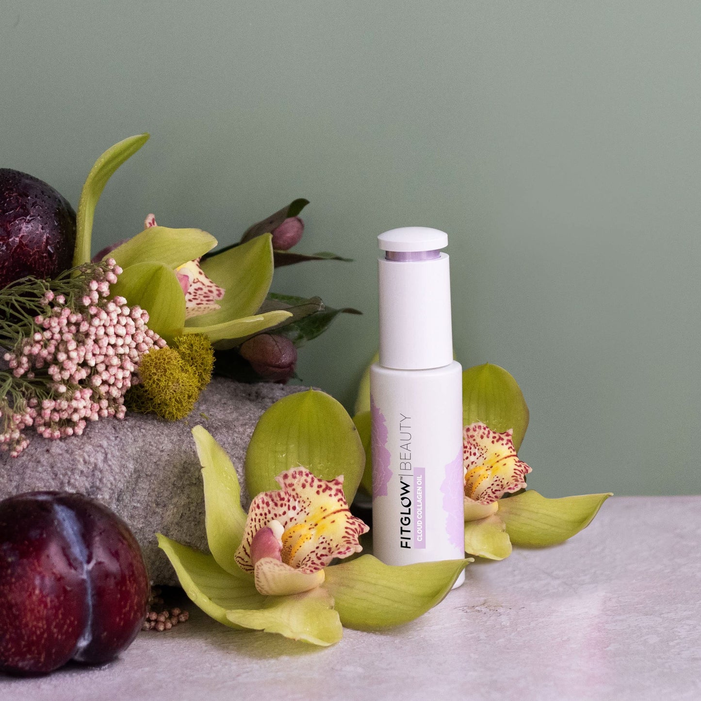 Fitglow Beauty Cloud Collagen Oil | Hydrating Face Serum for Anti-Aging & Glow | Boosts Collagen, Smooths Fine Lines | Antioxidant-Rich Plant Oils | Beauty & Personal Care FITGLOW
