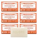 Dr. Bronner's Pure-Castile Magic Bar Soap (Tea Tree, 5 ounce, 6-Pack) - Made with Regenerative Organic Certified Oils, For Face, Body & Hair, Gentle Beauty & Personal Care Dr. Bronner's