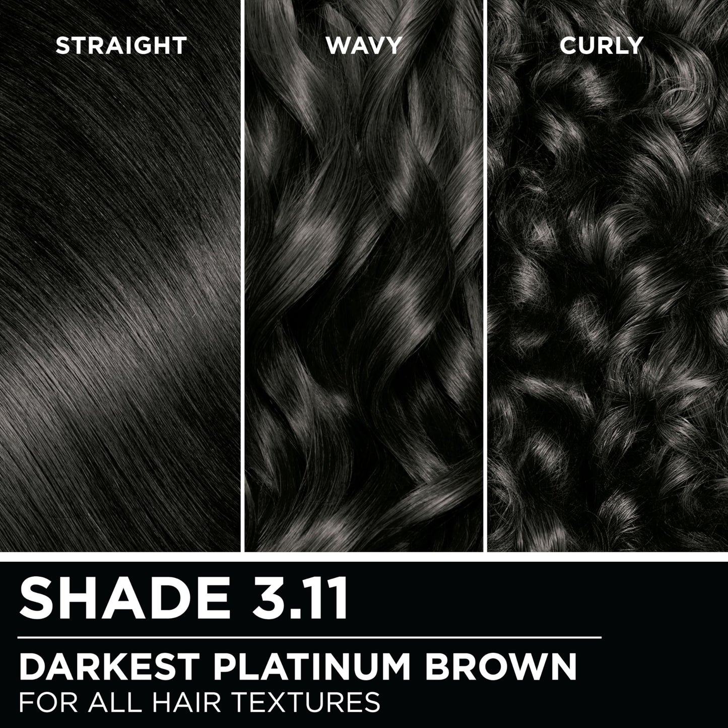 Garnier Hair Color Olia Ammonia-Free Brilliant Color Oil-Rich Permanent Hair Dye, 3.11 Darkest Platinum Brown, 1 Count (Packaging May Vary) Beauty & Personal Care Garnier