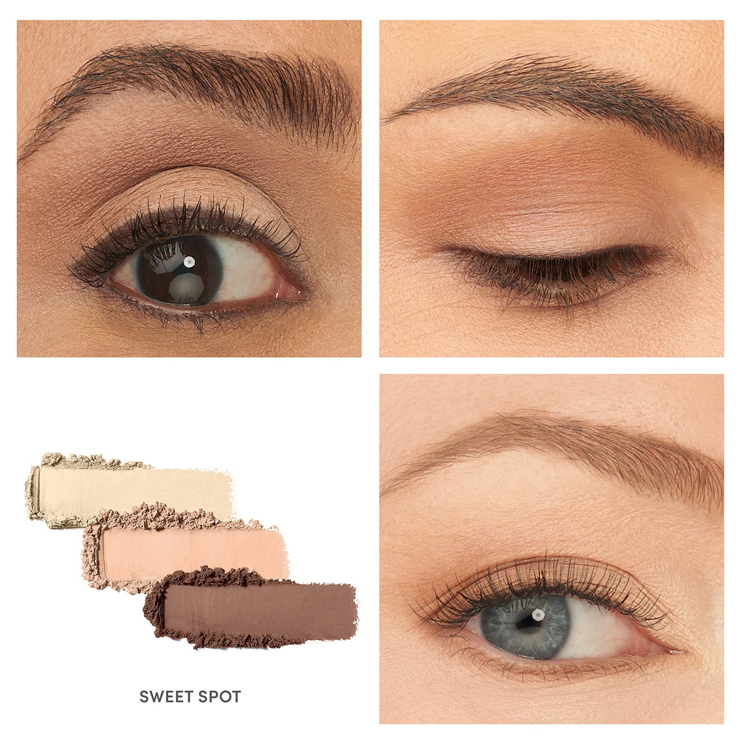 jane iredale PurePressed Eye Shadow Triple, Sweet Spot, 0.06 oz. Beauty & Personal Care jane iredale