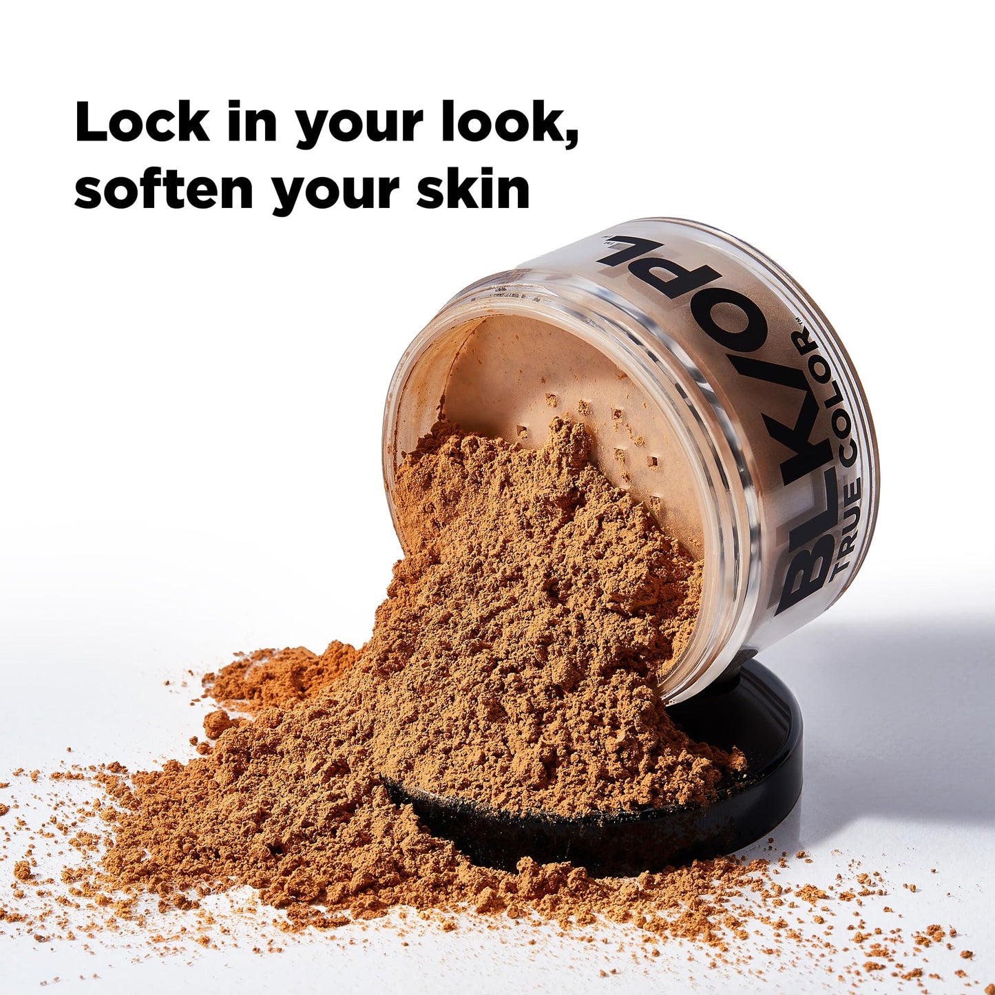 BLK/OPL TRUE COLOR Soft Velvet Finishing Powder, Deep - hypoallergenic, paraben-free, and cruelty-free Beauty & Personal Care Black Opal