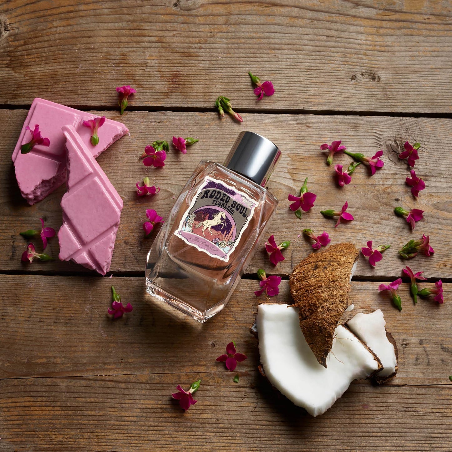 Rodeo Soul Fearless by Tru Western, 3.4oz, Women's Perfume with scents of Ruby Cactus Chocolate, Cocoa Butter, and Sugar Crystals, Fearless, Bold Beauty & Personal Care Tru Fragrance Beauty