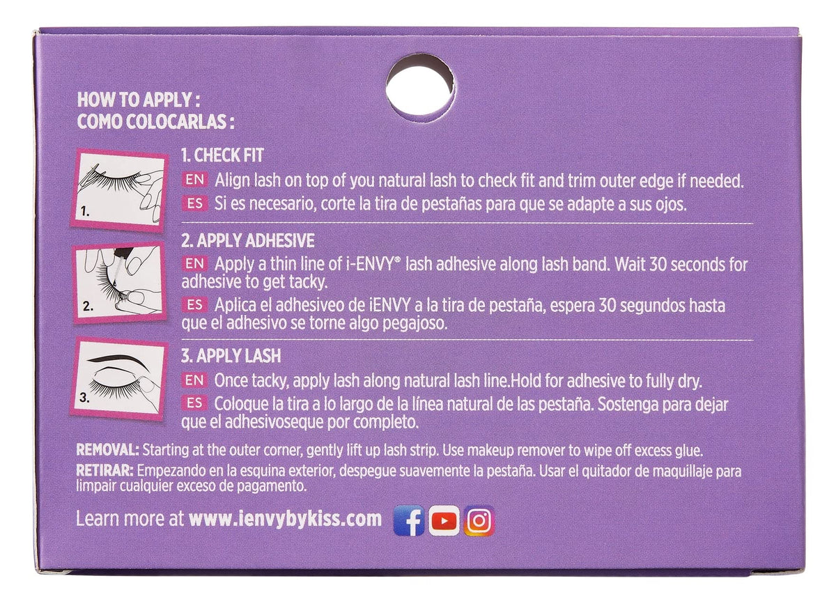 Kiss I Envy So Wispy 03 Lashes, Black Beauty & Personal Care i•ENVY