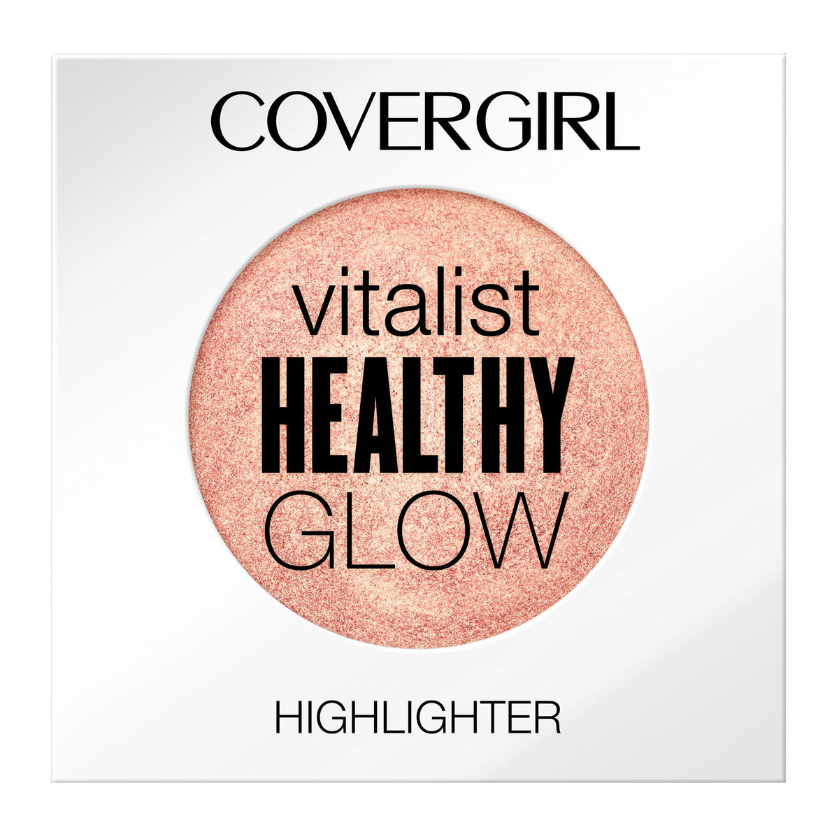 COVERGIRL Vitalist Healthy Glow Highlighter, Sunkissed, 0.11 Pound (packaging may vary)