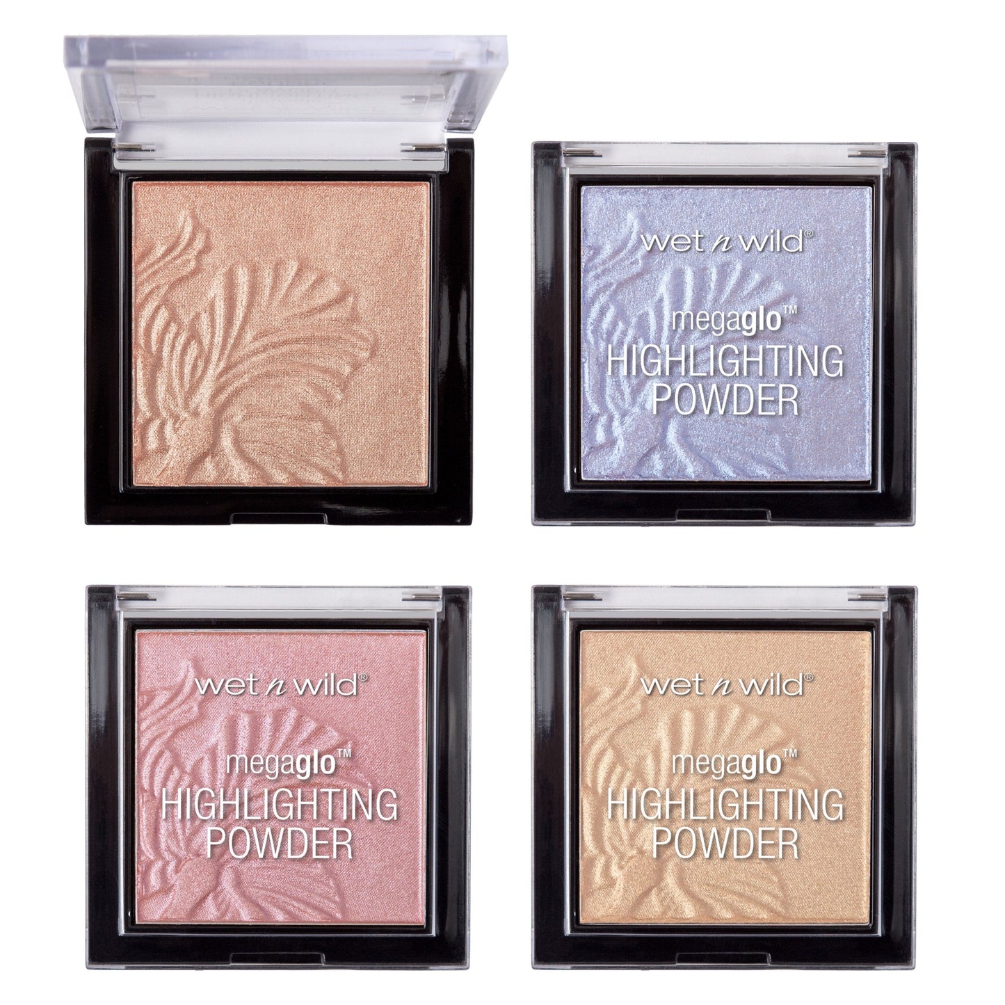 wet n wild MegaGlo Highlighting Powder, Highlighter Makeup, Shimmer Glow, Natural Pink Precious Petals Beauty & Personal Care wet n wild