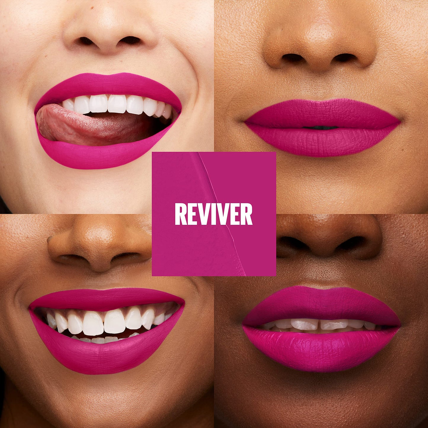 Maybelline Super Stay Matte Ink Liquid Lip Color, Moodmakers Lipstick Collection, Long Lasting, Transfer Proof Lip Makeup, Reviver, Plum, 1 Count Beauty & Personal Care MAYBELLINE