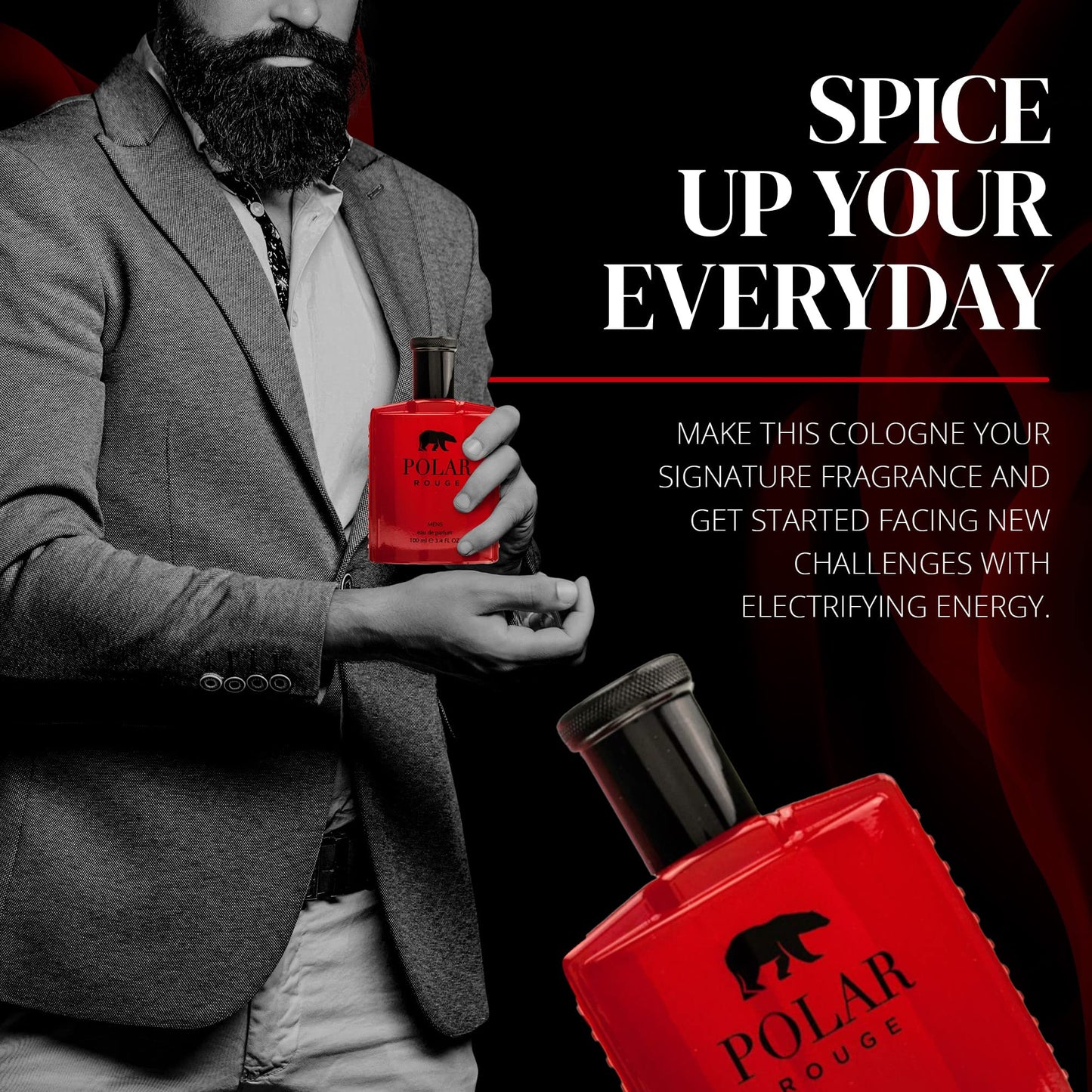 Sandora Fragrances Perfume for Men - INSPIRED by A WORLD RENOWNED MEN'S PERFUME - Cranberry, Grapefruit, Italian Lemon, Warm Woods - Fresh, Spicy Beauty & Personal Care Sandora Fragrances