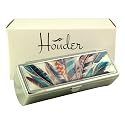 Houder Designer Lipstick Case with Mirror for Purse - Decorative Lipstick Holder with Gift Box - Velvet Lined - Protect Your Lipsticks in Style Beauty & Personal Care Houder