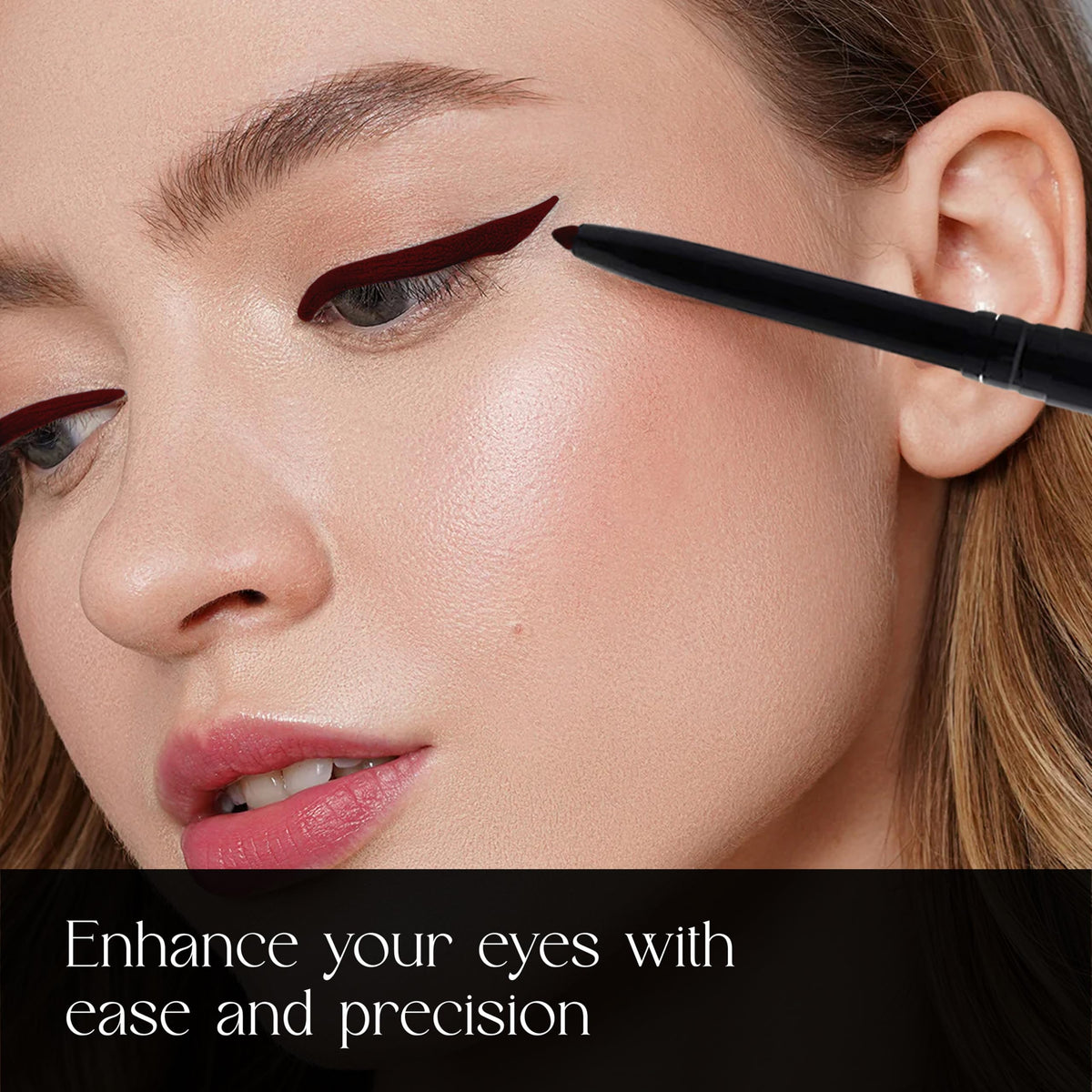 SORMÉ Truline Professional Mechanical Smudge Proof Eyeliner Pencil - Vitamin E Waterproof Gel Formula with Finest Color Pigment & Ultra Creamy Beauty & Personal Care SORMÉ