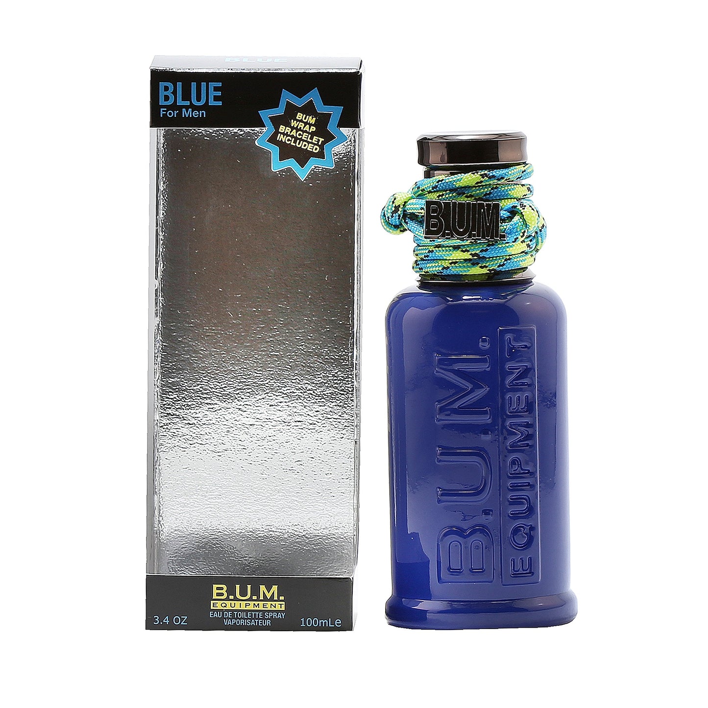 BUM EQUIPMENT Eau de Toilette Spray For Men, Blue, 3.4 Fluid Ounce Beauty & Personal Care BUM EQUIPMENT
