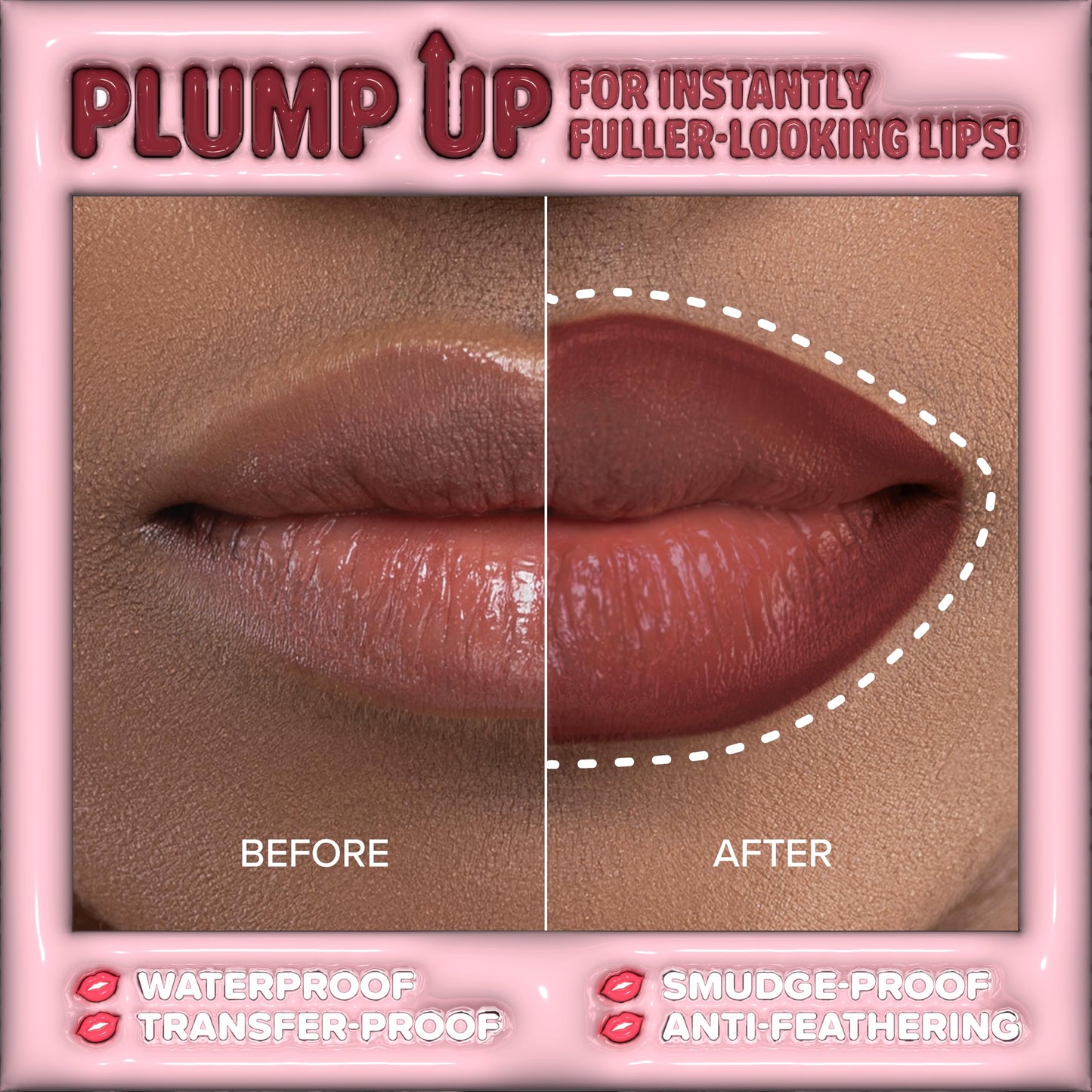 Absolute New York Maxi Plump Lip Liner, Line, Prime and Shape, Cooling and Plumping, Waterproof and Long-Lasting for Maximized Lip Volume (MLMP05 Beauty & Personal Care Absolute New York
