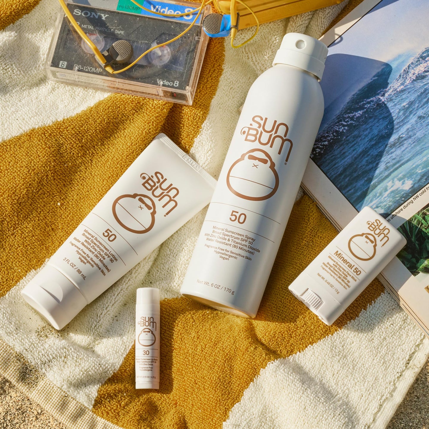Sun Bum Mineral SPF 50 Sunscreen Body Lotion - Broad Spectrum Moisturizing Sunscreen with Vitamin E - Vegan and Hawaii 104 Act Compliant (Made without Beauty & Personal Care Sun Bum