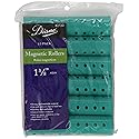 Diane Magnetic Hair Rollers, Aqua, 1 3/8 Inch Beauty & Personal Care Diane