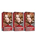 Revlon Permanent Hair Color, Permanent Hair Dye, Colorsilk with 100% Gray Coverage, Ammonia-Free, Keratin and Amino Acids, 57 Lightest Golden Brown Beauty & Personal Care REVLON