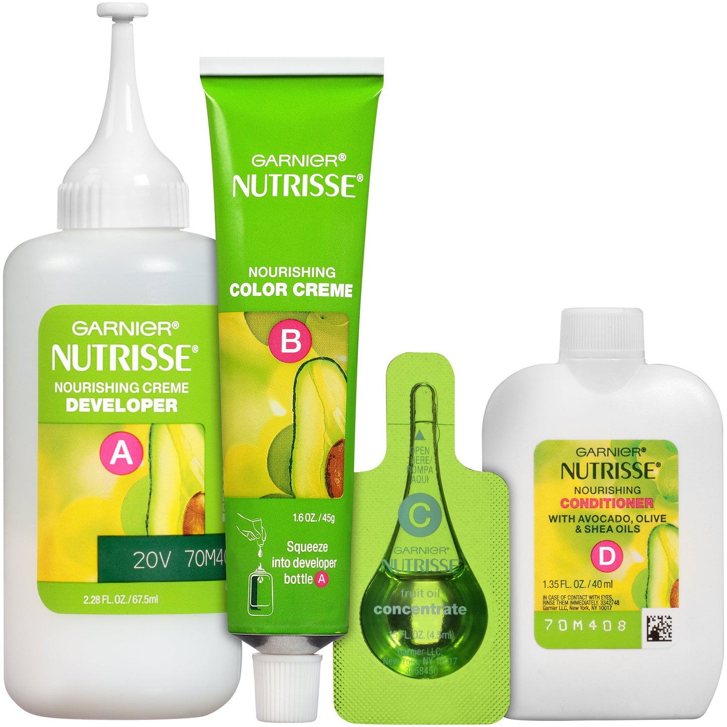 Garnier Nutrisse Nourishing Color Creme 61 Light Ash Brown (Mochaccino) Beauty & Personal Care Garnier