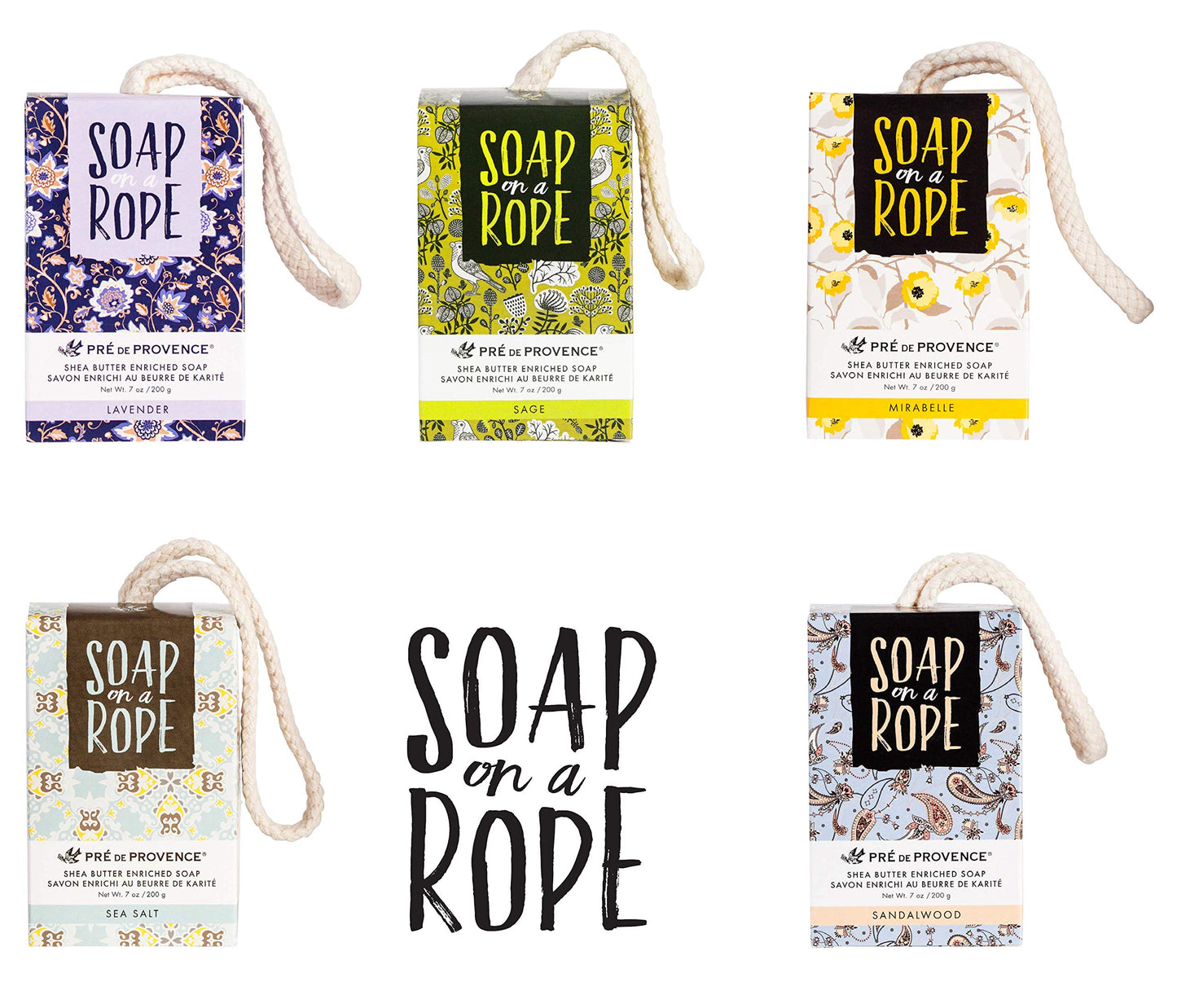 Pre de Provence Soap On a Rope, Mirabelle, 200 Gram Beauty & Personal Care Pre de Provence