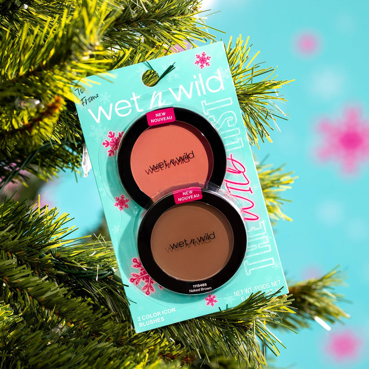 wet n wild Color Icon Blush Duo, Effortless Matte Natural Sheer Glow & Seamless Blend, Luxuriously Infused Smooth Jojoba Oil, Cruelty-Free & Vegan