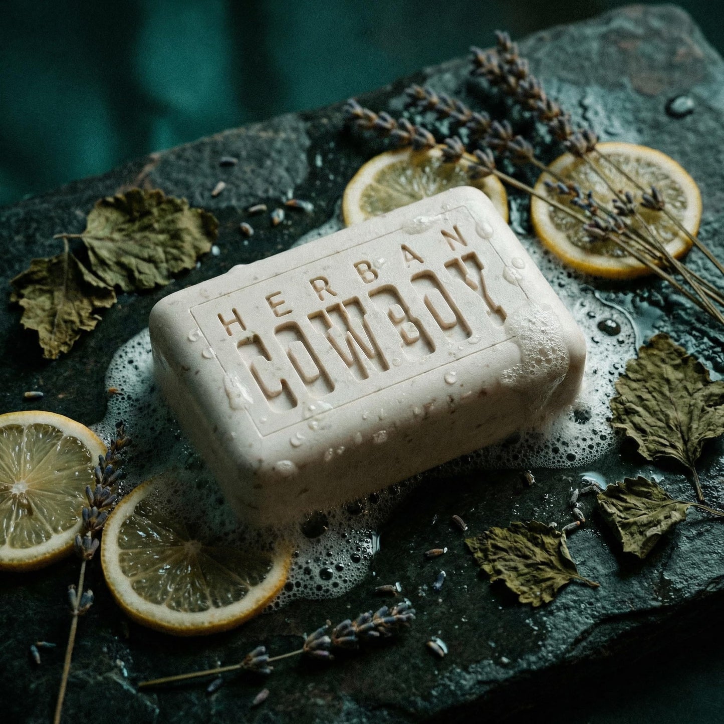 Herban Cowboy Sport Body Soap with Hints of Lemon, Lavender, and Patchouli (5 oz) Beauty & Personal Care Herban Cowboy