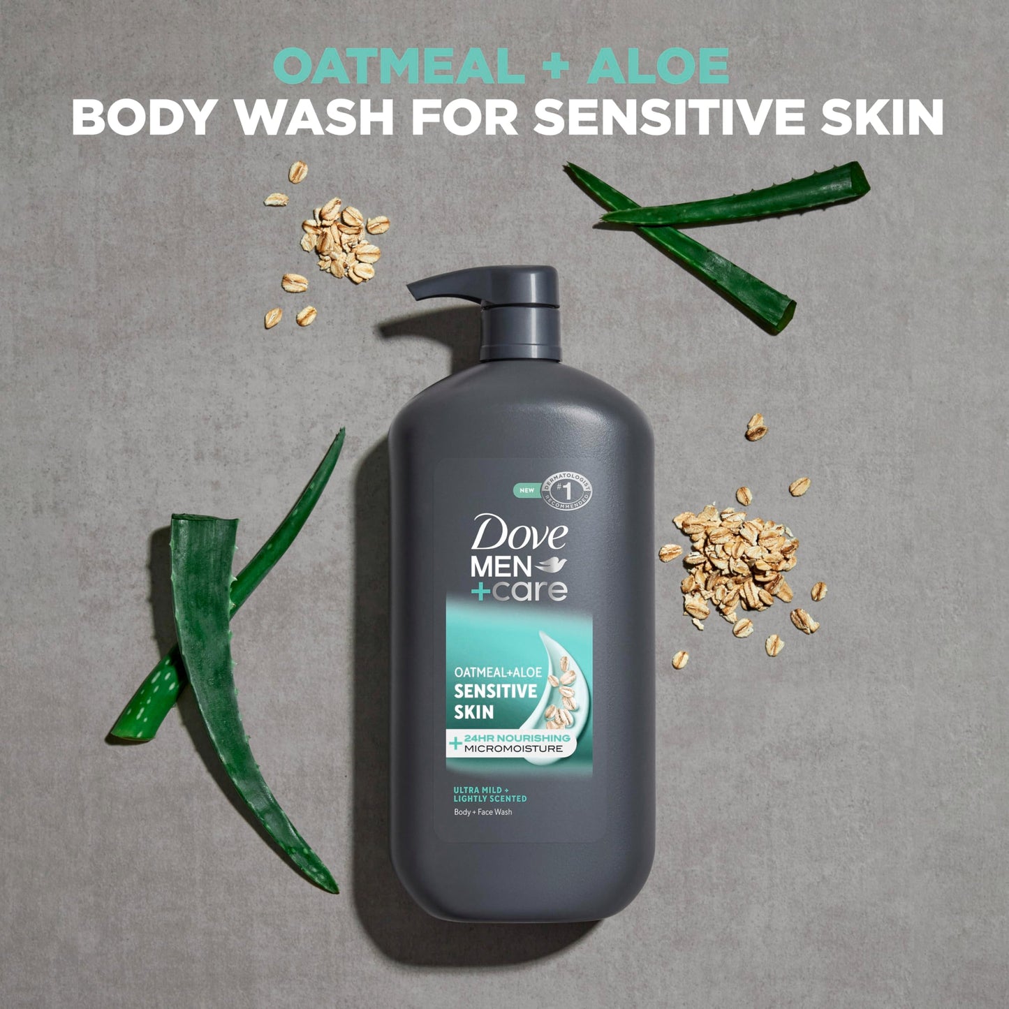DOVE MEN + CARE Body & Face Wash Sensitive Skin For Hydrated, Smooth Skin - 30 oz Beauty & Personal Care DOVE MEN + CARE