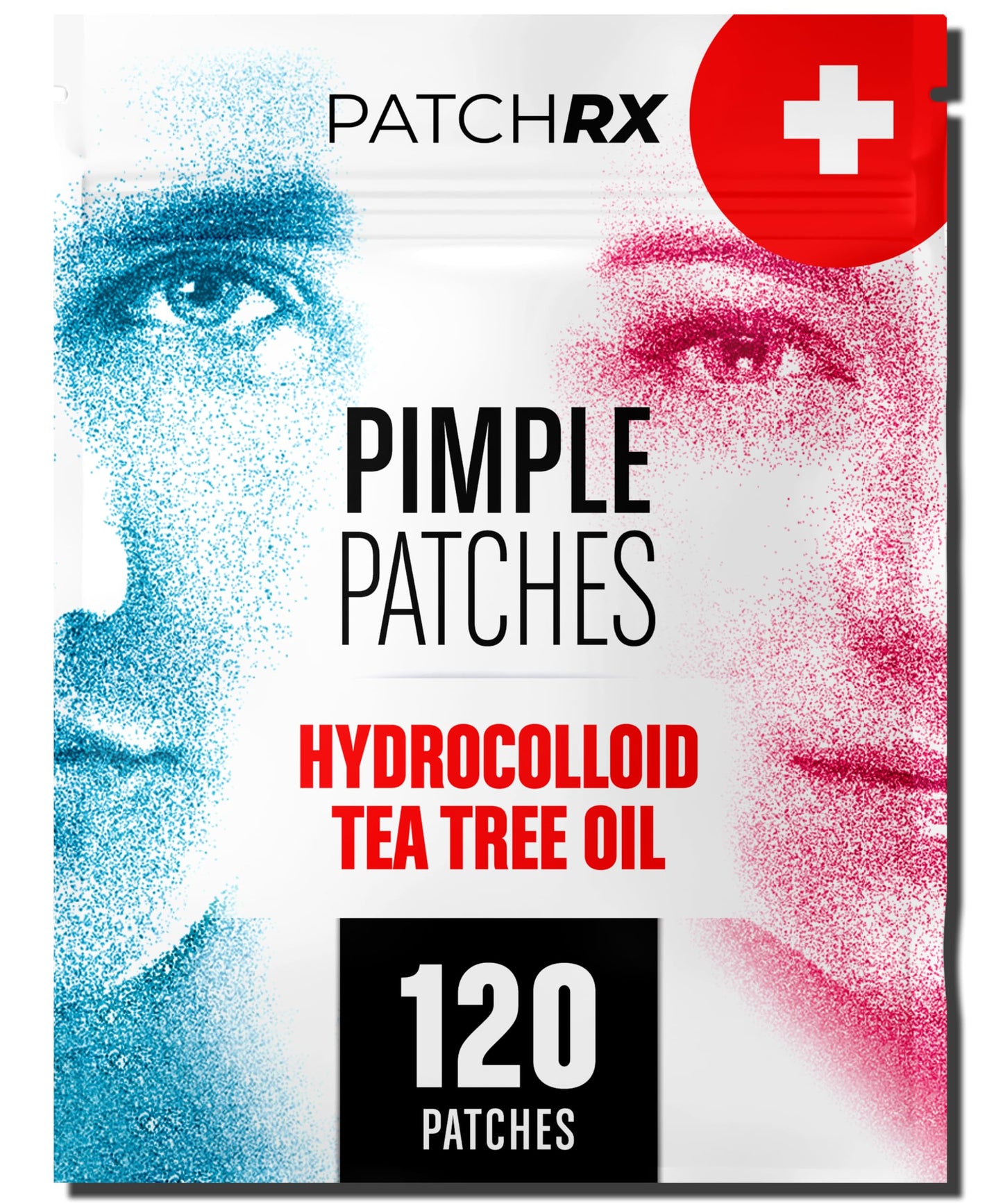 Pimple Patches for Face (120 Pack), Hydrocolloid Patch with Tea Tree Oil - Pimple Patch Zit Patch and Pimple Stickers - Hydrocolloid Acne Patches Beauty & Personal Care PatchRx