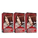 Revlon Permanent Hair Color, Permanent Hair Dye, Colorsilk with 100% Gray Coverage, Ammonia-Free, Keratin and Amino Acids, 31 Dark Auburn, 4.4 Oz Beauty & Personal Care REVLON