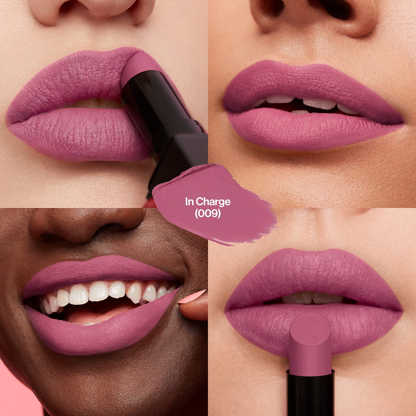 Revlon Lipstick, ColorStay Suede Ink, Built-in Primer, Infused with Vitamin E, Waterproof, Smudge-proof, Matte Color, 009 In Charge, 0.09 oz Beauty & Personal Care REVLON