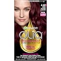 Garnier Olia Ammonia-Free Brilliant Color Oil-Rich Permanent Hair Color, 4.60 Dark Intense Auburn (Pack of 1) Red Hair Dye Beauty & Personal Care Garnier