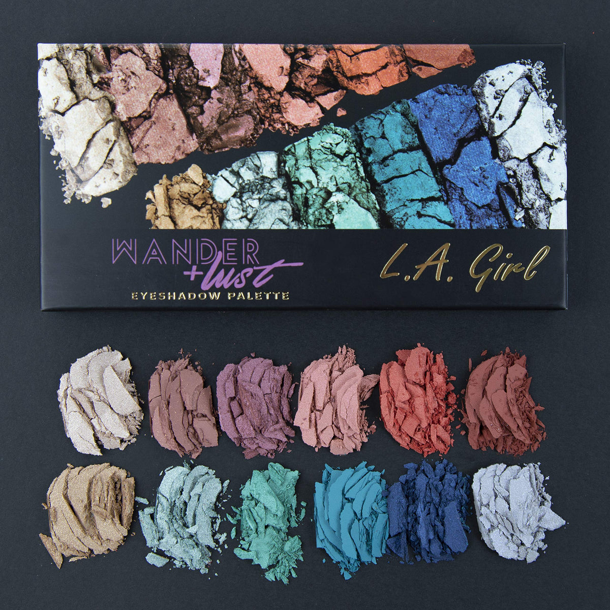 L.A. Girl Fanatic Eyeshadow Palette, Wanderlust GES417